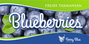 Signage Design by Globat for Berry Blue | Design #4077065