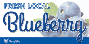 Signage Design by Rozita for Berry Blue | Design: #4061710