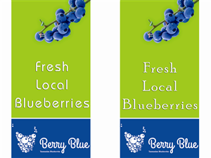 Signage Design by syam9995DESIGNRE for Berry Blue | Design: #4061875