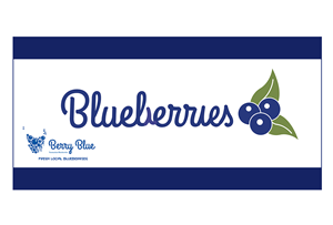 Signage Design by loistudio for Berry Blue | Design: #4074286