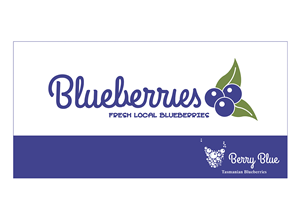 Signage Design by loistudio for Berry Blue | Design: #4074887