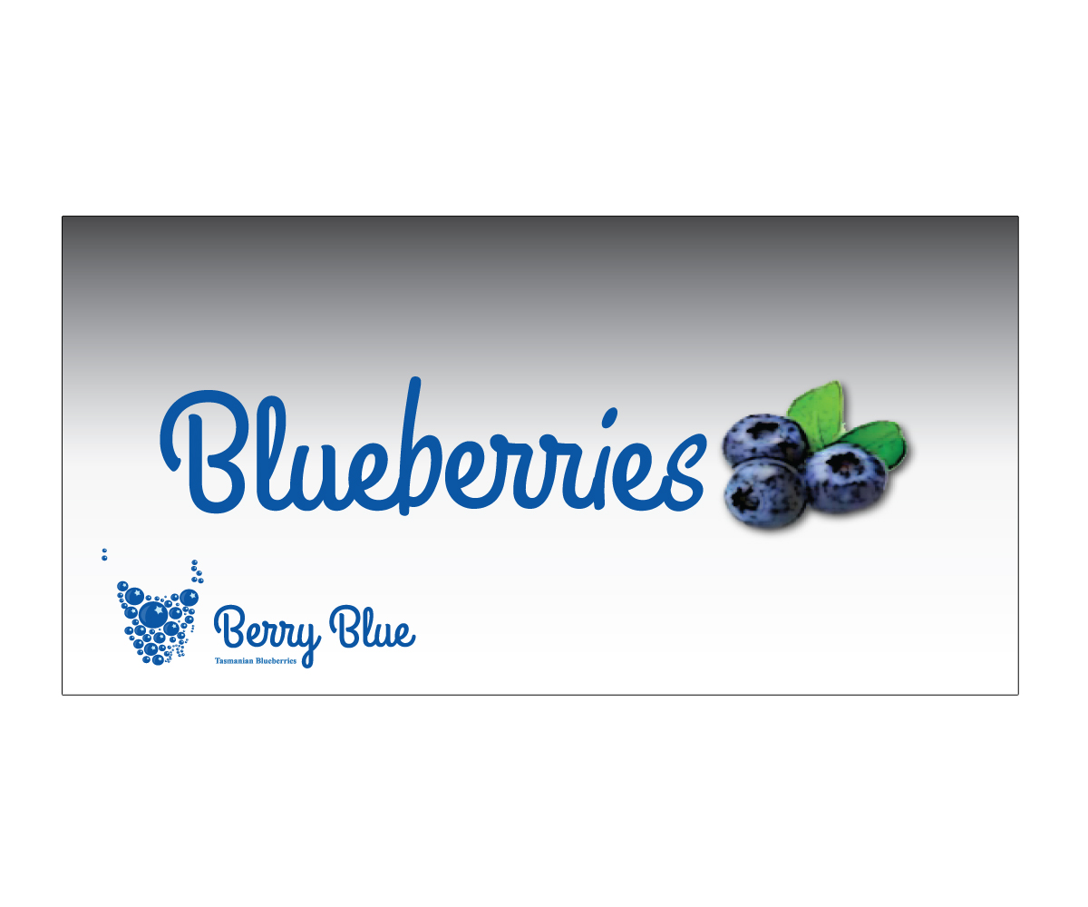 Signage Design by PB for Berry Blue | Design #4064736