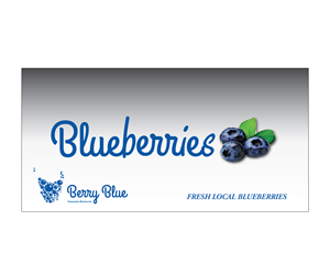 Signage Design by PB for Berry Blue | Design: #4064739