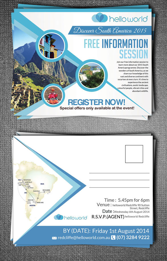 Postcard Design by ESolz Technologies for this project | Design #4020043
