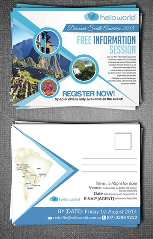 Postcard Design by ESolz Technologies for this project | Design #4020043