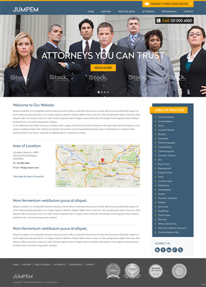 Web Design by pb for Jumpem, LLC | Design: #4025433