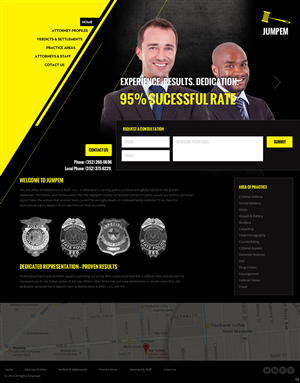 Web Design by pb for Jumpem, LLC | Design: #4025434