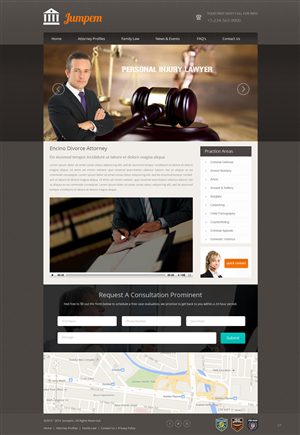 Web Design by pb for Jumpem, LLC | Design: #4025446