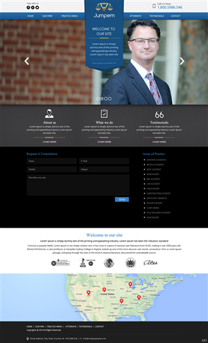 Web Design by pb for Jumpem, LLC | Design: #4025450