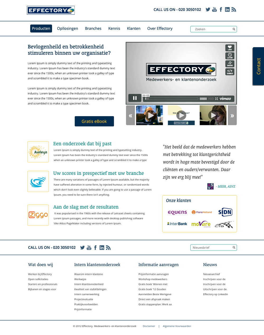 Web Design by Omee for Oox | Design #1139741