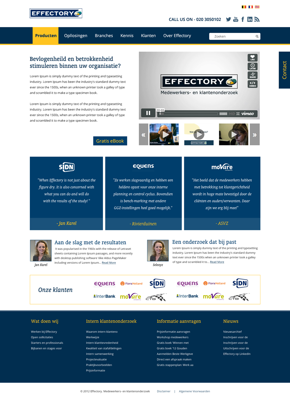 Web Design by Omee for Oox | Design #1140154