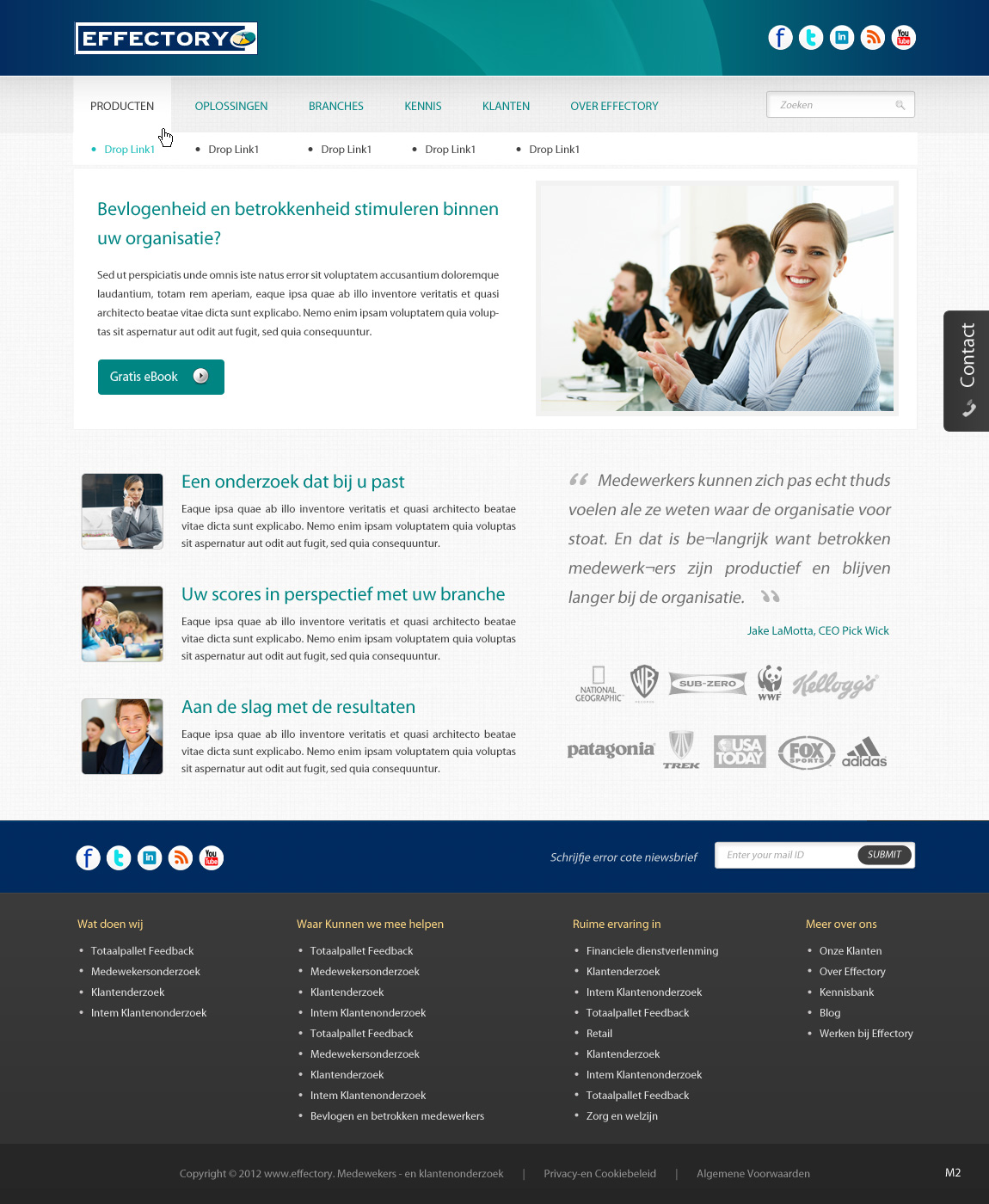 Web Design by pb for Oox | Design #1140522