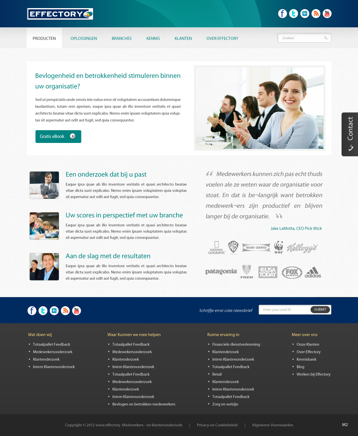 Web Design by pb for Oox | Design #1140524