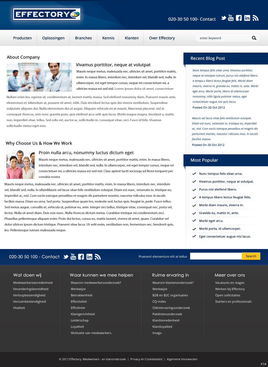 Web Design by pb for Oox | Design #1141644