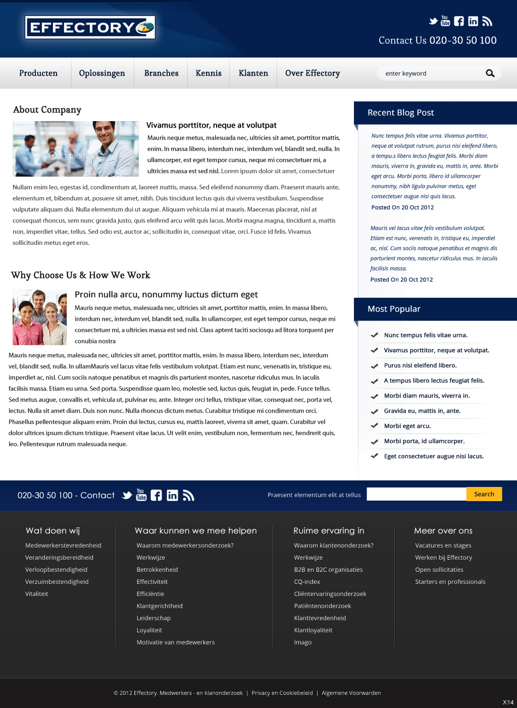 Web Design by pb for Oox | Design #1145585