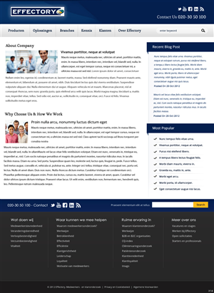 Web Design by pb for Oox | Design: #1145585