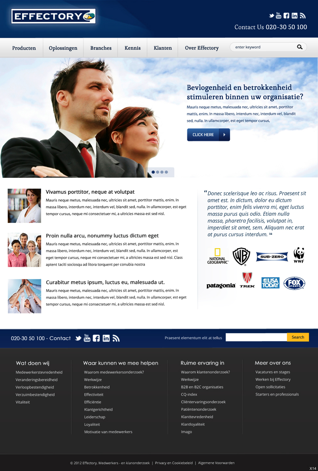Web Design by pb for Oox | Design #1145587