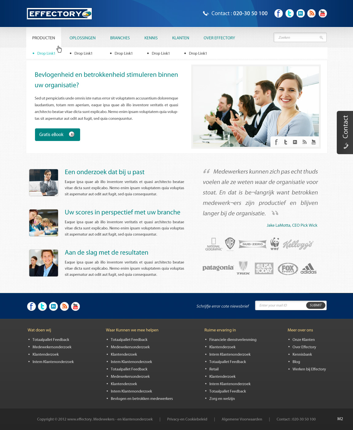 Web Design by pb for Oox | Design #1147890