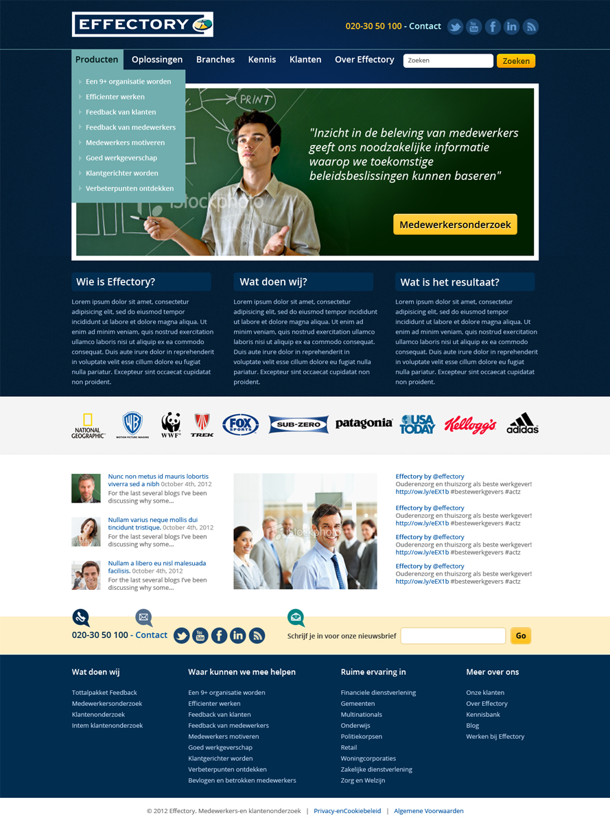 Web Design by ShreejiAkshar for Oox | Design #1149364