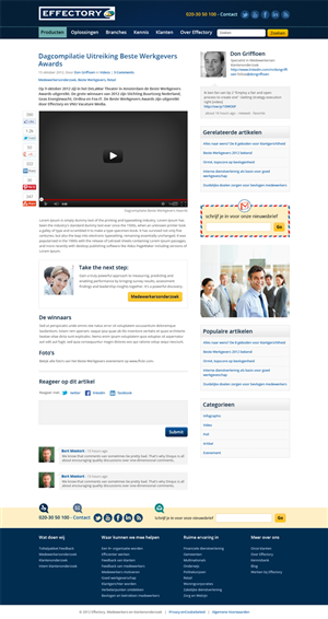 Web Design by ShreejiAkshar for Oox | Design: #1151936