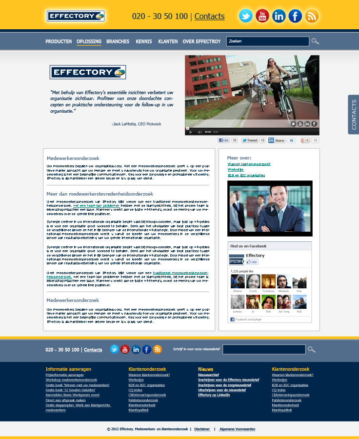 Web Design by Masha_m for Oox | Design #1151789