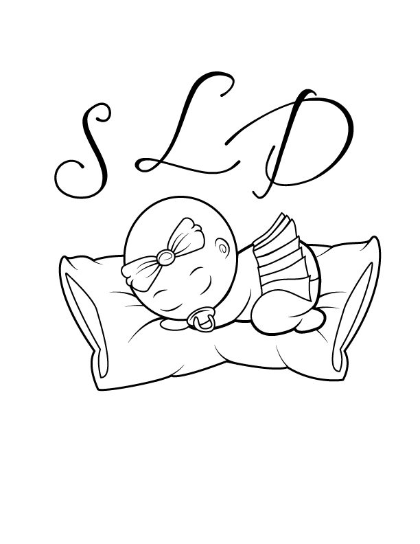 Logo Design by Johnny's Graphic Designs for Sleeping Little Divas | Design #1115304