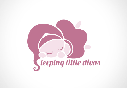 Logo Design by Diana Katarzyna Wieczorek  for Sleeping Little Divas | Design #1101680