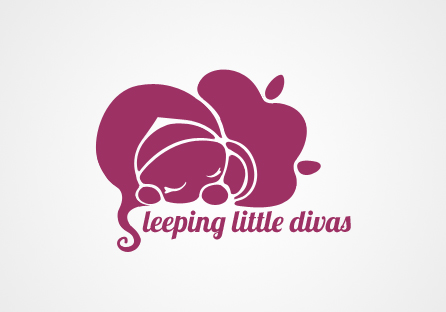 Logo Design by Diana Katarzyna Wieczorek  for Sleeping Little Divas | Design #1111979