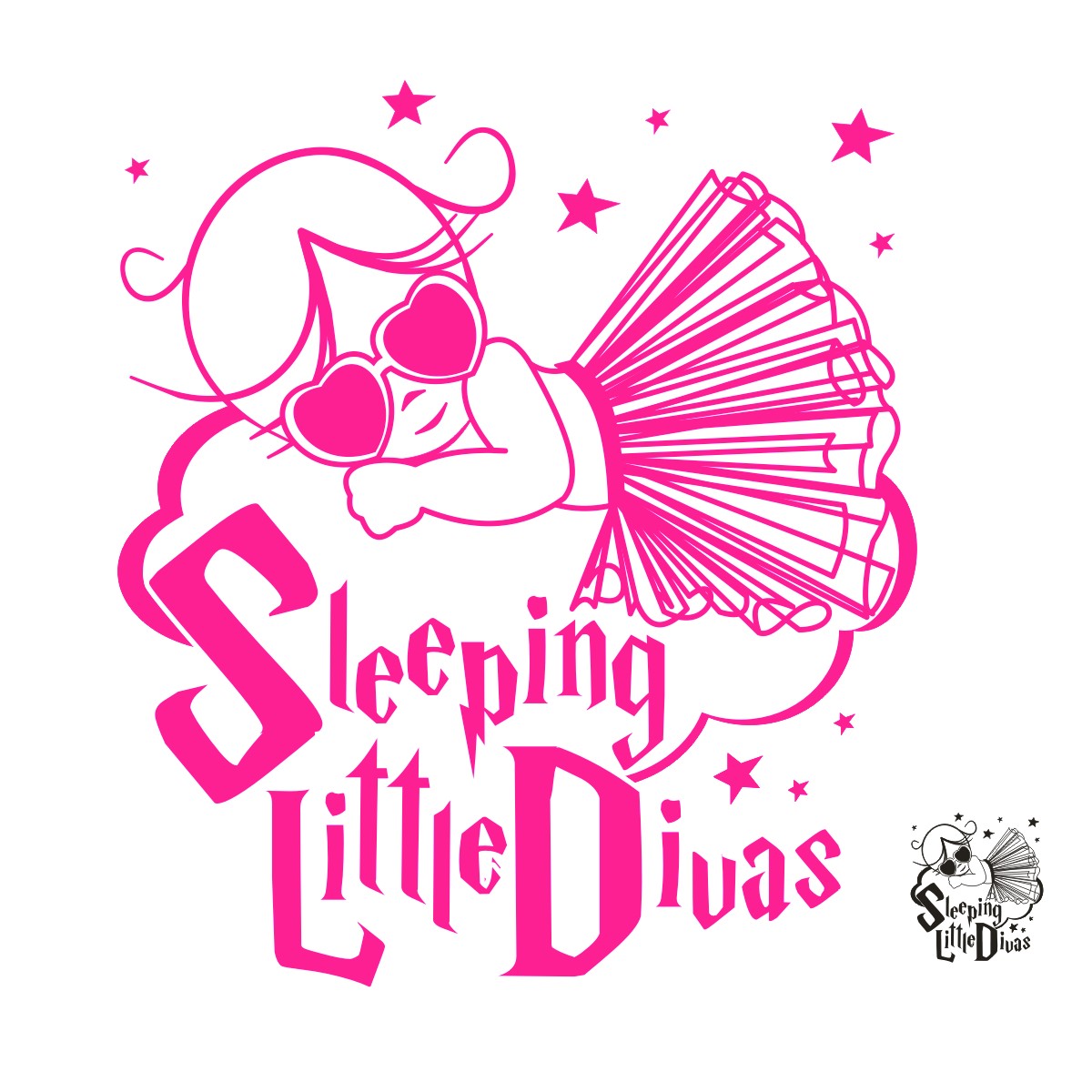 Logo-Design von dccanim für Sleeping Little Divas | Design #1106106