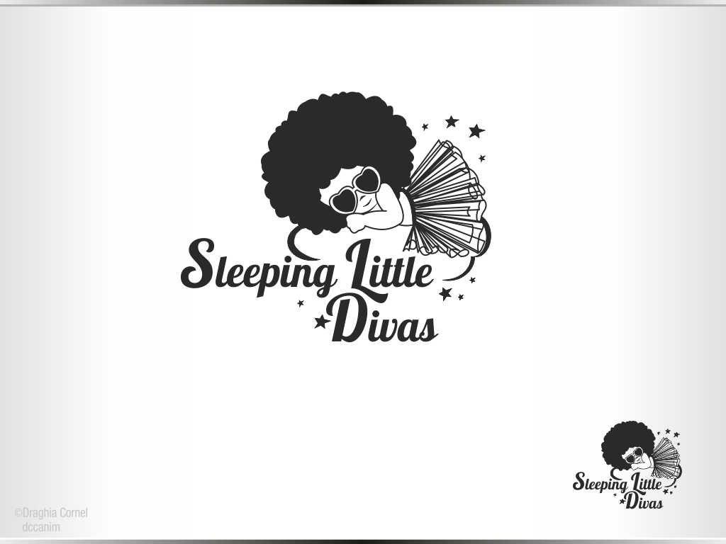 Diseño de Logo por dccanim para Sleeping Little Divas | Diseño #1169196