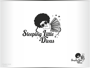Diseño de Logo por dccanim para Sleeping Little Divas | Diseño: #1169198