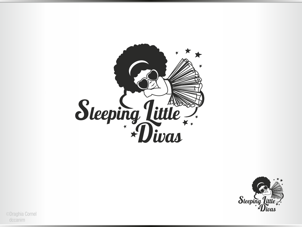 Diseño de Logo por dccanim para Sleeping Little Divas | Diseño #1169391