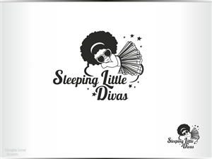 Diseño de Logo por dccanim para Sleeping Little Divas | Diseño: #1169391