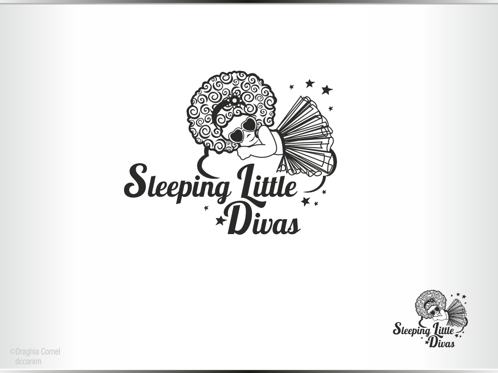 Logo Design by dccanim for Sleeping Little Divas | Design #1370634