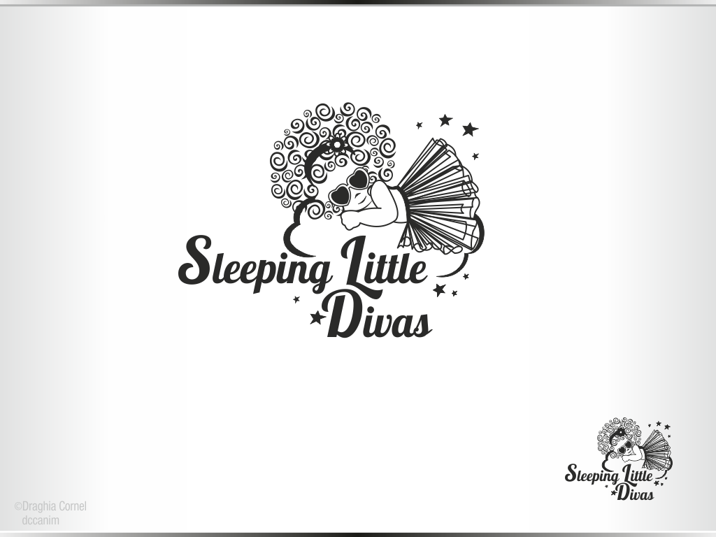 Logo Design by dccanim for Sleeping Little Divas | Design #1370641