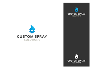 Logo-Design von bografik für Custom Spray Solutions, Inc. | Design #1110269