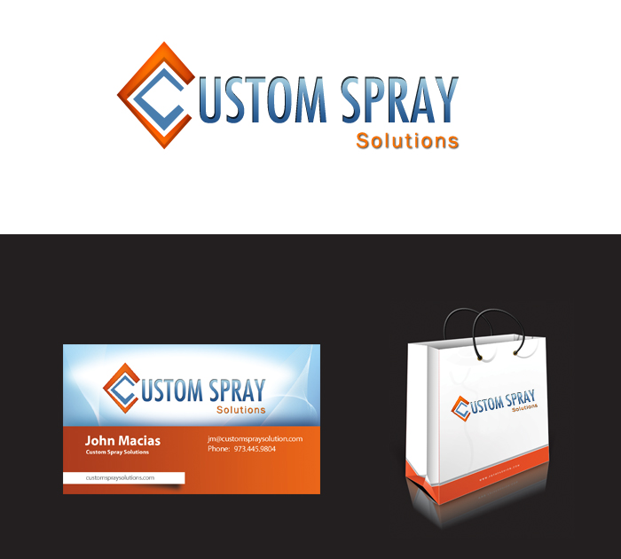 Logo Design by TechWise for Custom Spray Solutions, Inc. | Design #1109249