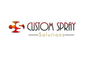 Logo Design by TechWise for Custom Spray Solutions, Inc. | Design: #1109251