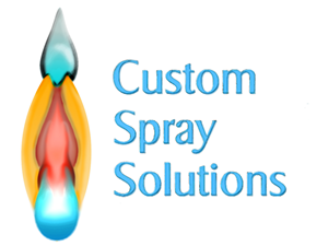 Logo Design by Chris Vincent for Custom Spray Solutions, Inc. | Design: #1101391