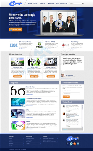 Wordpress Design by matrixnmedia