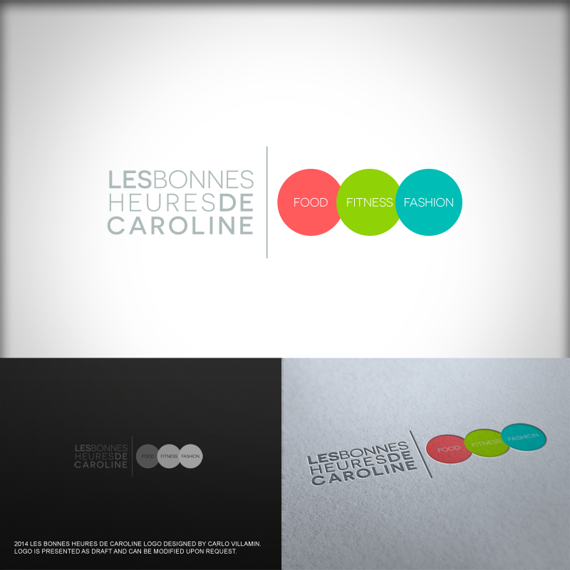 Logo Design by carlomagno for Les Bonnes Heures de Caroline | Design #4053165