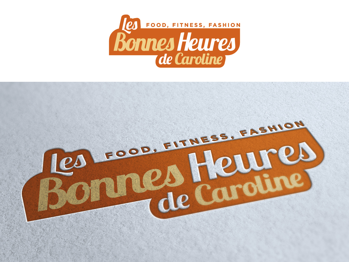 Logo Design by MIM design for Les Bonnes Heures de Caroline | Design #4018148