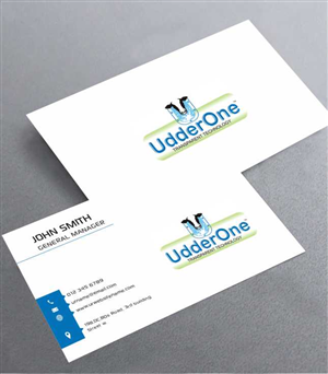 Visitenkarten-Design von AwsomeD für UdderOne | Design #4038450