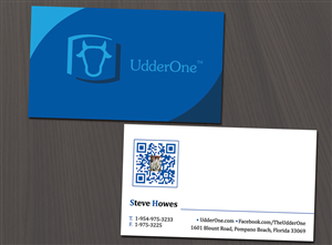 Visitenkarten-Design von Rena S. für UdderOne | Design #4086197