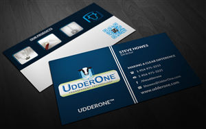 UdderOne™ biz card/stationary head | Visitenkarten-Design von Pointless Pixels India