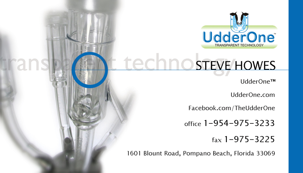 Business Card Design by zoe.hodgson for UdderOne | Design #4068240