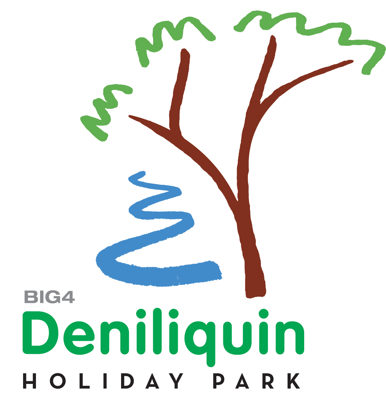 Logo Design by Eric Smith for BIG4 Deniliquin Holiday Park | Design #1197017
