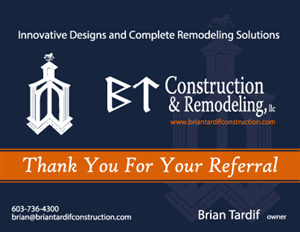 Postcard Design - Thank you for your referral | Postcard Design by alex989
