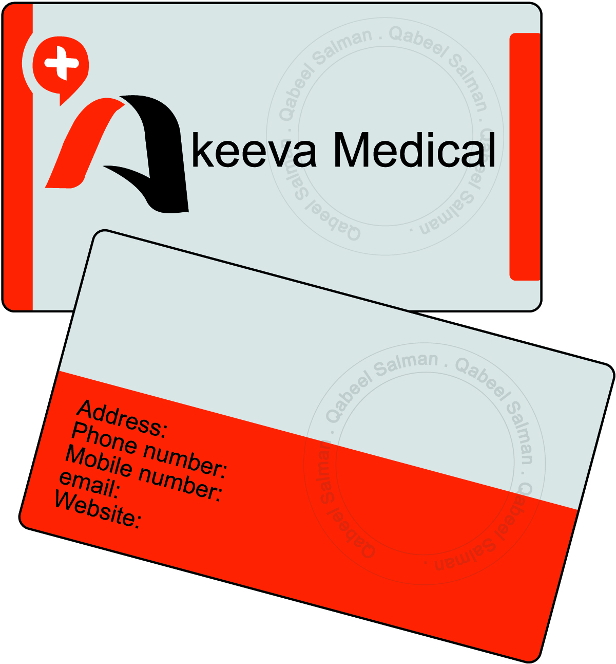 Business Card Design by qabeelqasim for this project | Design #4024220