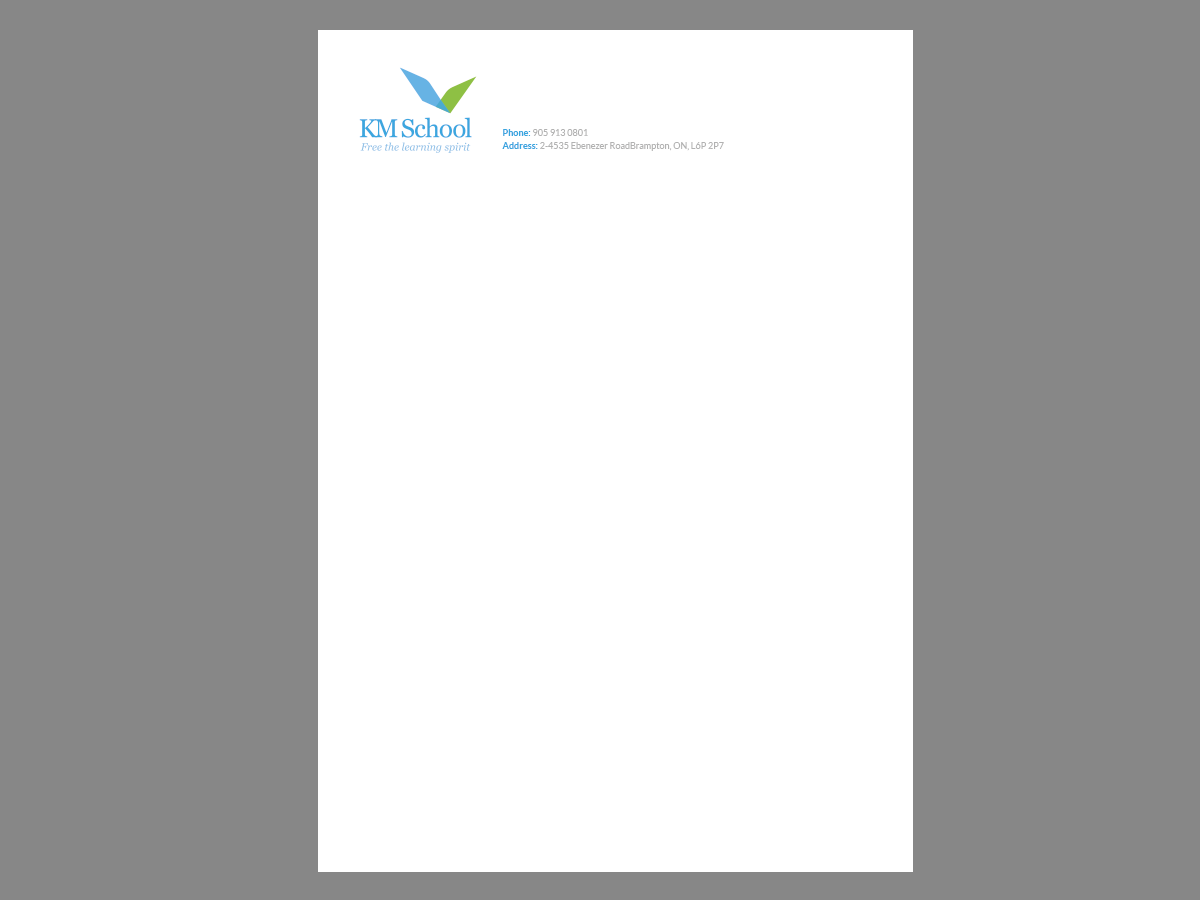 Graphic Design by Kolor for KMSchool | Design #4160592